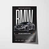 BMW M4 G82 Competition Poster