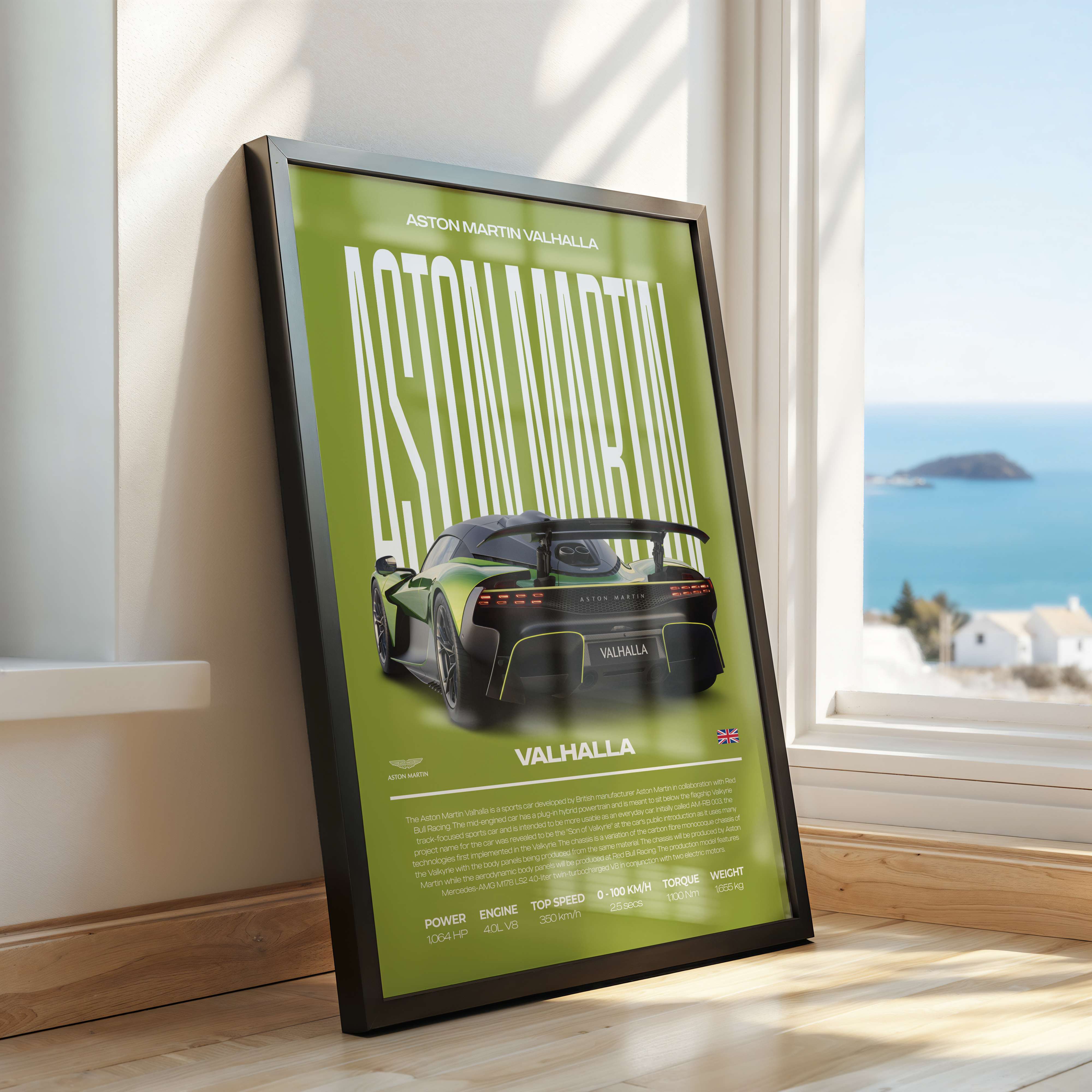 Aston Martin Valhalla Poster