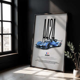 A424 Car Poster