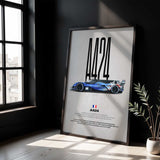 A424 Car Poster