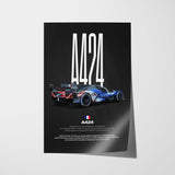A424 Car Poster