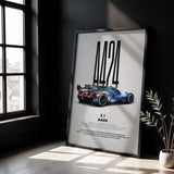 A424 Car Poster