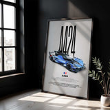 A424 Car Poster