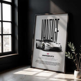 Vantage GT3 Car Poster