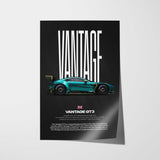 Vantage GT3 Car Poster