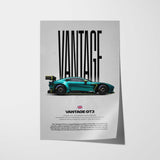 Vantage GT3 Car Poster
