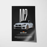 M2 CS G87 Car Poster