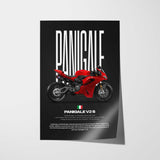 Panigale V2 S Motorcycle Poster