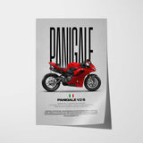 Panigale V2 S Motorcycle Poster