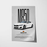 M850i G15 Car Poster