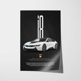 I8 Car Poster