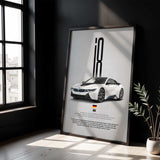 I8 Car Poster