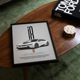 I8 Car Poster