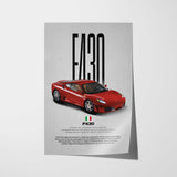 F430 Car Poster