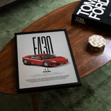 F430 Car Poster