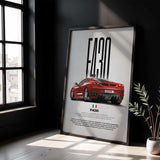 F430 Car Poster