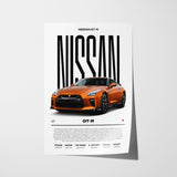 Nissan GT-R Poster