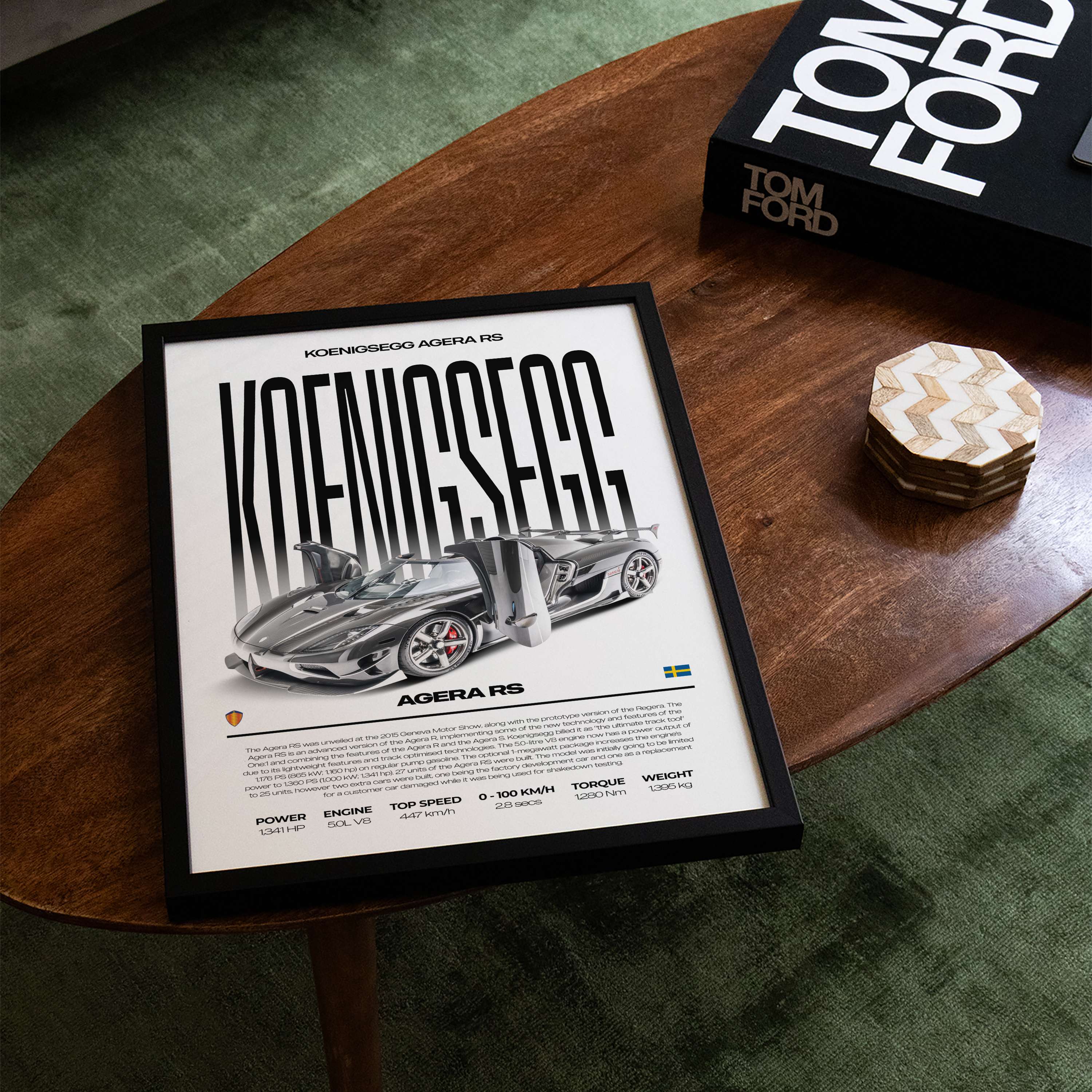 Koenigsegg Agera RS Poster