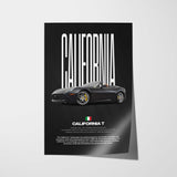 California T Car Poster