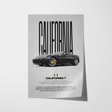 California T Car Poster