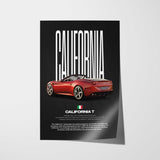 California T Car Poster
