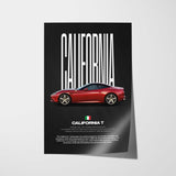 California T Car Poster