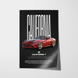 California T Car Poster