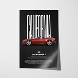 California T Car Poster