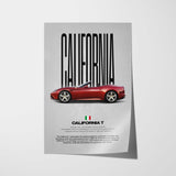 California T Car Poster