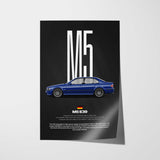 M5 E39 Car Poster
