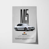 M5 E39 Car Poster