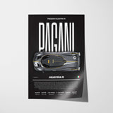 Pagani Huayra R Poster