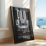 Evija Car Poster