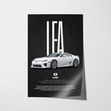 LFA Car Poster