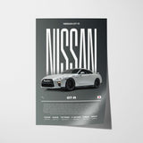 Nissan GT-R Poster