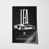 LFA Car Poster