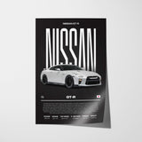 Nissan GT-R Poster