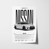 Nissan GT-R Poster