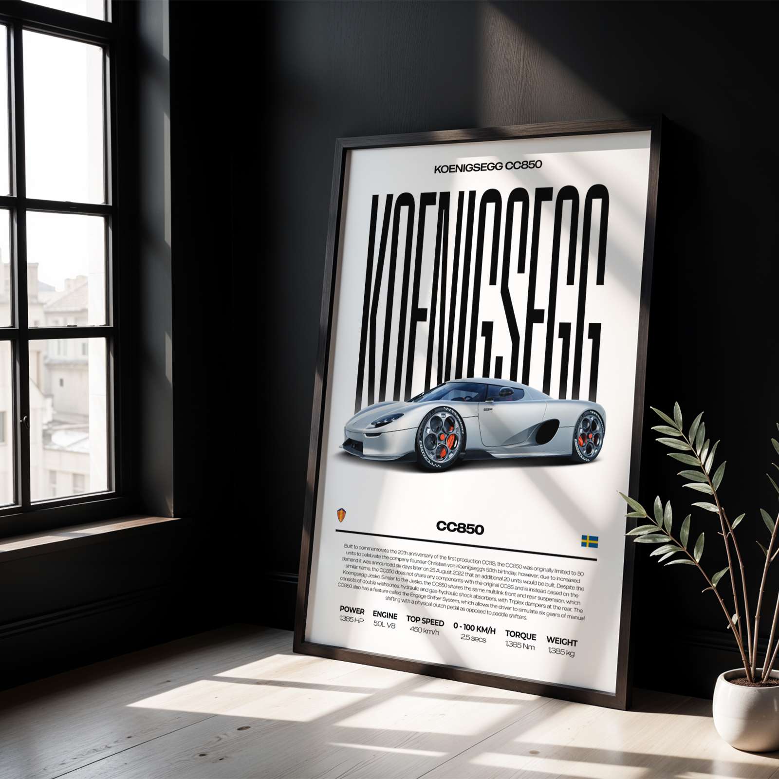 Koenigsegg CC850 Poster