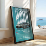 Bugatti Divo Poster