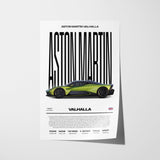 Aston Martin Valhalla Poster