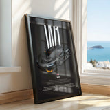 W1 Car Poster