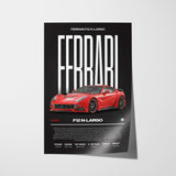 Ferrari Novitec F12 N-Largo Poster