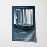 Aston Martin Valhalla Poster