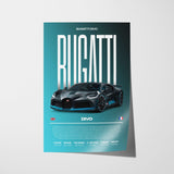 Bugatti Divo Poster