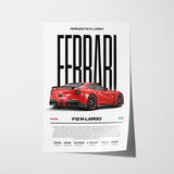 Ferrari Novitec F12 N-Largo Poster