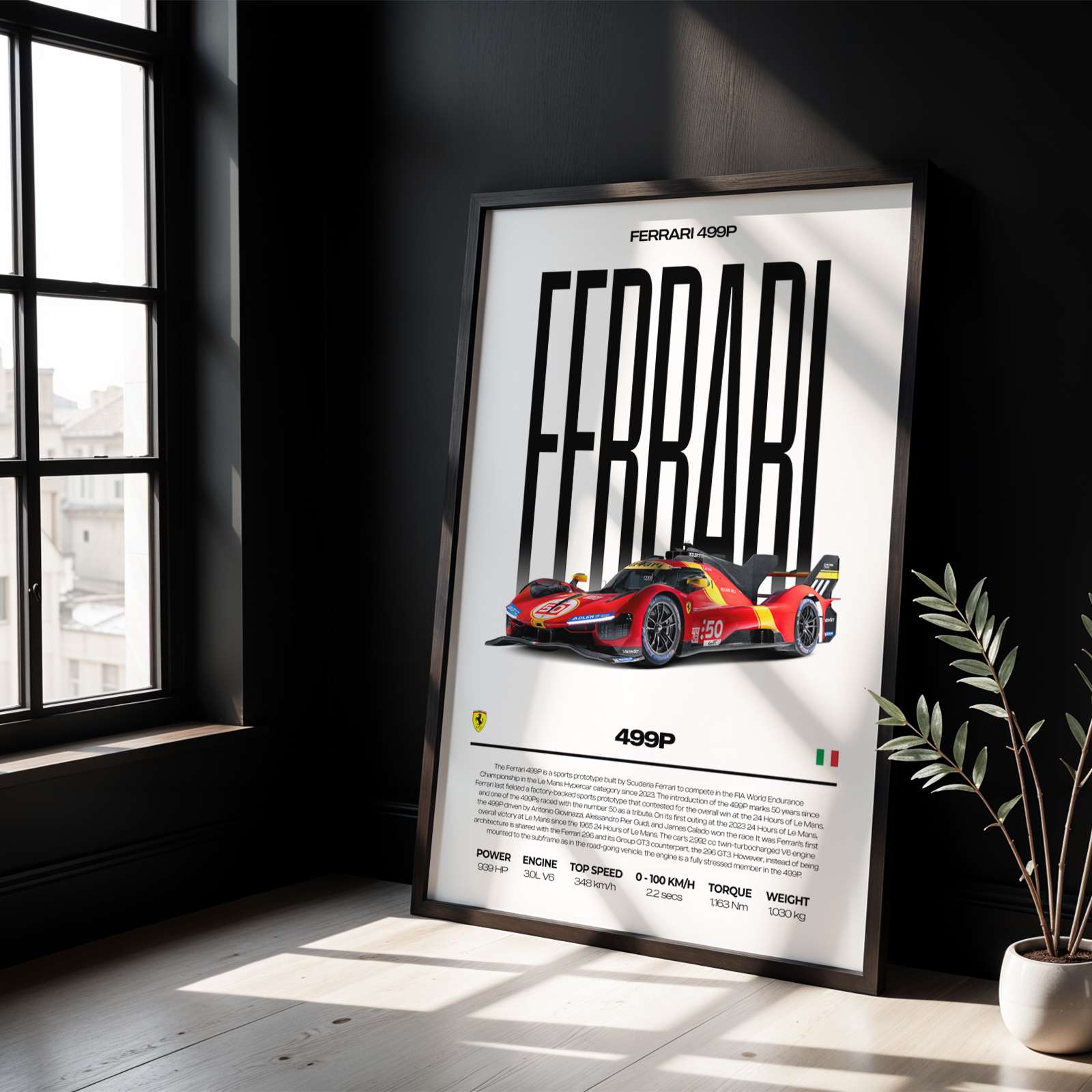 Ferrari 499P Poster