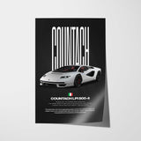 Countach LPI 800-4 Car Poster