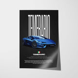 Temerario Car Poster