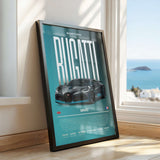 Bugatti Divo Poster